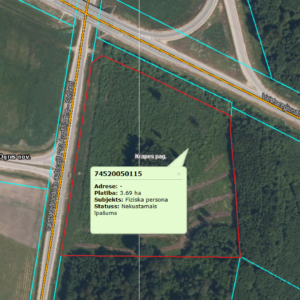 Zeme, Ogre un raj. Krapes pagasts